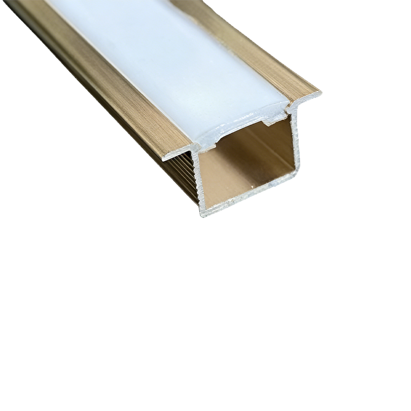 8mm Ahşap Kaplama Panel Aydınlatmalı Tasarım için Işıklı X8 Alüminyum Hatlar