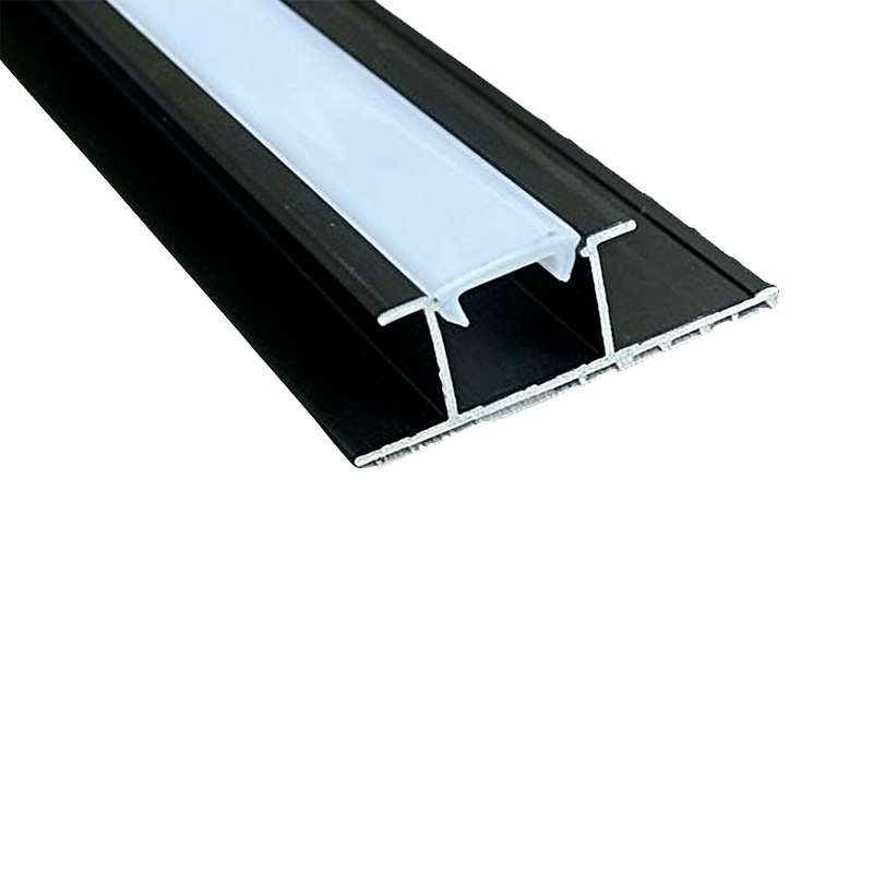 8mm Ahşap Kaplama Paneli Gelişmiş Ambiyans için Işıklı X8 Alüminyum Hatlar